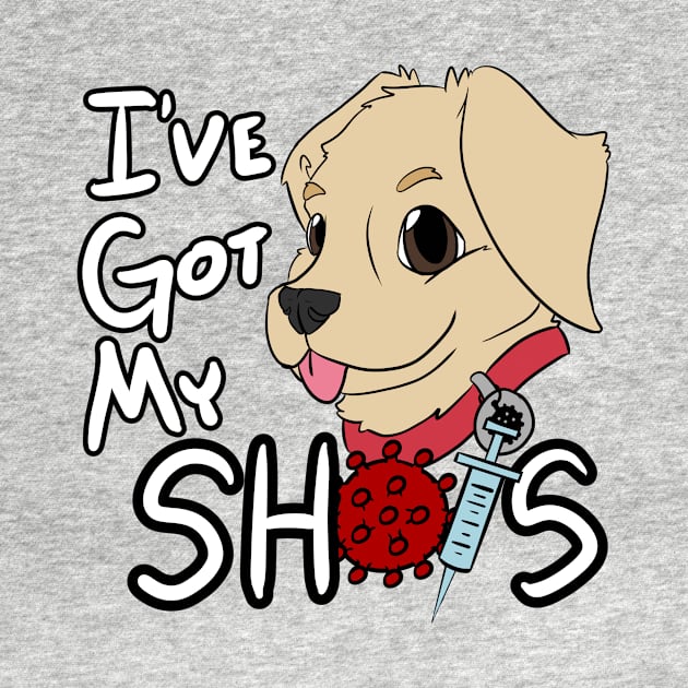 I've Got My Shots (Yellow Lab, COVID) by malafight